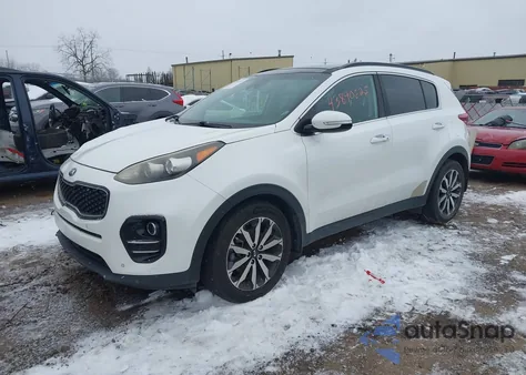 2018 Kia Sportage Ex z USA, uszkodzony, nr VIN KNDPN3AC9J7303569